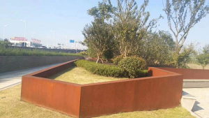 武平耐候钢挡土墙